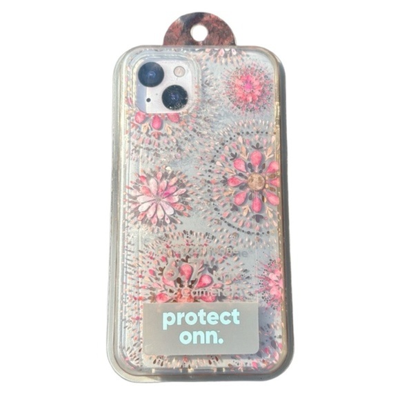 Sparkle & Shine‎ with this Pink Glitter Phone Case for iPhone 14 Plus! - Picture 2 of 4